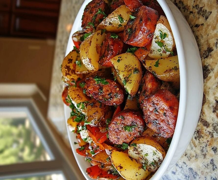 Easy Roasted Sausage and Potatoes: A Hearty, No-Fuss Meal